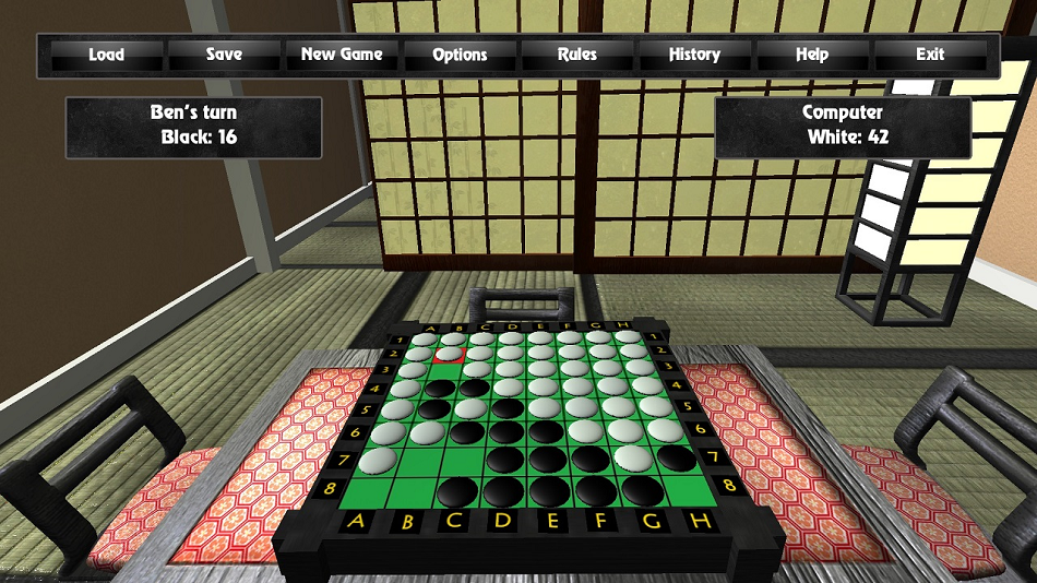 3D Reversi Screenshot